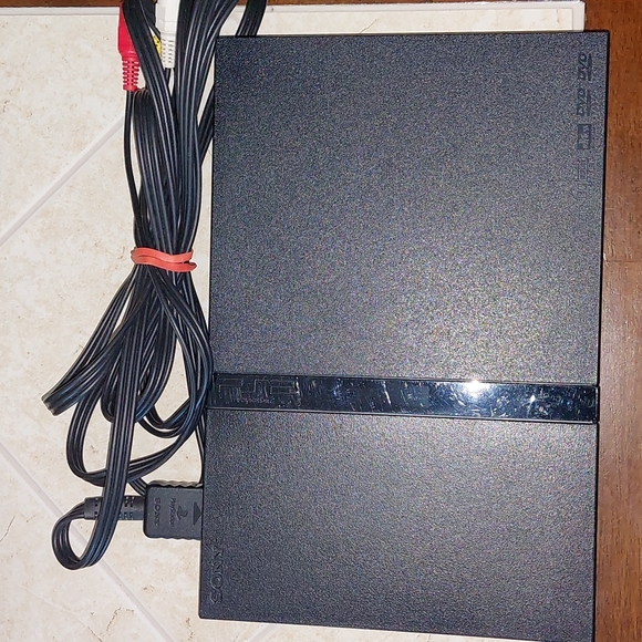 This is already SOLD. SONY PlayStation 2 Slim Console with all cables included. - Picture 2 of 7
